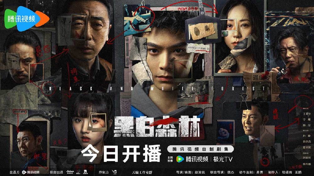 《黑白森林》今日开播，丁禹兮宁理深入人性丛林解谜寻真